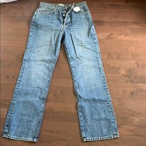 Brand new Eve denim, straight leg jeans